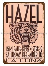classic s 1995 Sleater Kinney Hazel La Luna Concert Poster metal tin sign picture