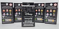 Lot Of 6 New Sealed Loungefly Disney Mickey Mouse Ornamemt Blind Box Pins picture