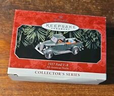 HALLMARK 1998 1937 FORD V-8  #4 AMERICAN TRUCK COLLECTOR'S DAMAGED BOX  picture