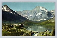 Glacier National Park, Many Glacier, Antique, Vintage Souvenir Postcard picture