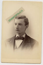 Original Cabinet Photo-Brooklyn New York-Pach Photographer-M D BARNES-Young Man  picture