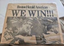 Historic Boston Herald; WE WIN Us Men's Hockey Beats USSR - February 23, 1980 picture