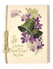 c1910 Mini New Year Greeting Card picture