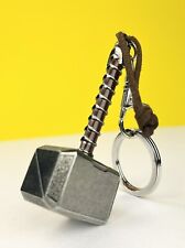 Mjolnir Keyring - Marvel Avengers Thor’s Hammer Keychain - Pewter Metal picture