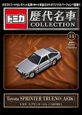 Tomica Historical Famous Car Collection No. 14 Toyota Sprinter Trueno (AE86) picture