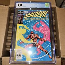 Daredevil #178 CGC 9.8 Marvel Comic 1982 White Pages Frank Miller Elektra ID picture
