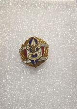 National Staff Collar Brass - Lapel Pin Boy Scouts BSA AF picture