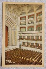 Interior New Opera House Boston Massachusetts 1909 Antique Postcard KB1 picture
