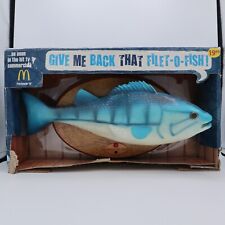 Frankie The Fish McDonald’s 2009 Singing Fish Gemmy Doesn't Work AS IS *Read picture