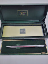 Vintage CROSS Filled Ball Point Pen w/ Green Hard Case With Manual picture