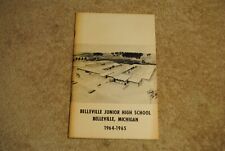 Vintage 1964-1965 Belleville MI Junior High School Yearbook picture