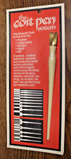NOS Vtg N-1 Coit Pen System Lettering Pen 1982 Coit Calligraphics Arthur Baker picture