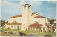 c1950s Orlando Florida FL St James Catholic Church MCM Cars Vintage Postcard picture