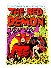 RED DEMON #1 Alfred Harvey's Vintage comic classics HIGH GRADE picture