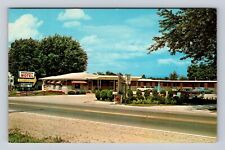 Greencastle IN-Indiana, Greencastle Motel, Advertisement, Vintage Postcard picture