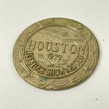 Houston Livestock Show And Rodeo Pin 1979 Missing Back picture