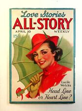 All-Story Love Pulp Apr 10 1937 Vol. 66 #1 FN/VF 7.0 picture