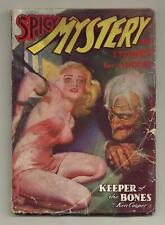 Spicy Mystery Stories Pulp Aug 1937 Vol. 5 #4 GD 2.0 picture