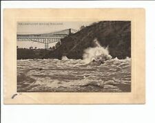 Victorian Trade Card Jersey Coffee Cantilever Bridge Niagara Series No 30  picture