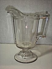 Antique Rope CREAMER Footed Glass picture