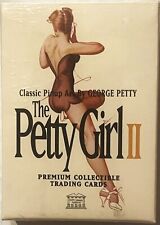 Vintage 1995 George Petty Girl II Collectible Trading Card Complete Set Sealed picture