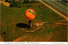 Postcard Greetings from South Carolina, The Peach State Giant Peach, S. C [dh] picture