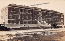 RPPC Dodge City KS Kansas St Anthony Hospital Demolished Photo Vtg Postcard B23 picture