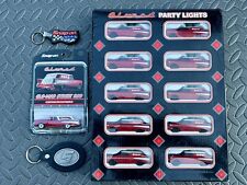 Snap On Tools Glomad Party String Lights Di Cast Car And 2 Collectible Key Chain picture