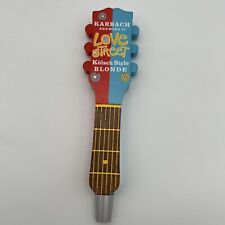 Beer Tap Handle KARBACH Brewing Co Love Street Blonde GUITAR  11” Houston, TEXAS picture