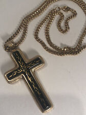 Cross Necklace Pendant Sarah Coventry 1978 Limited Victorian Revival picture