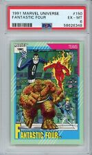 1991 Marvel Universe 150 Fantastic Four  PSA 6 picture