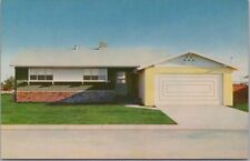 c1950s COLLEGE PARK Concord Calif. Postcard Real Estate McGah House Advertising picture