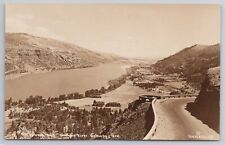 1910-30 Postcard Rowena Point Columbia River Highway Oregon Rppc Real Photo picture