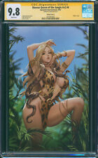 Sheena Queen of the Jungle #4 Leirix Li SIGNED Virgin Variant SS CGC 9.8 picture
