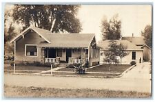 c1910's Craftsman Bungalow House Amboy Illinois IL RPPC Photo Antique Postcard picture