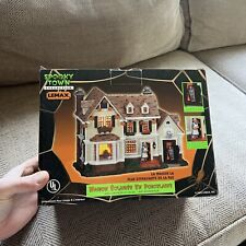 Spooky Town Collection Lemax Retired Spookiest House ON THE Block Porcelain NIB picture