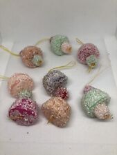 Vintage Kurt Adler Sugar Coated Ornaments Lot of 6 Gum Drops picture