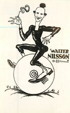 RPPC Postcard 1920s Walter Nilsson Union cyclist caricature 23-7514 picture