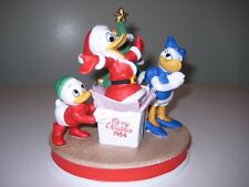 Disney 1984 Porcelain Christmas Celebrating Donald Duck 50th Birthday now 90 picture