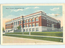 Pre-Chrome HIGH SCHOOL SCENE Champaign Illinois IL 6/7 AG6643 picture
