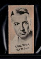 1934 Peerless Scales  Clive Brook - Movie Stars Cards - RKO Studios picture