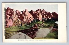 Denver CO-Colorado, Cathedral Park, Antique, Vintage Souvenir Postcard picture