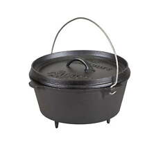 Stansport 4 QT Pre-Seasoned Cast Iron Dutch Oven with Legs picture