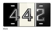 Oldsmobile 4-4-2 Emblem 1969 - 1975 Novelty License Plate - 16 colors - Made USA picture