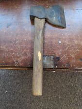 Vintage Antique  Broad Head Hewing Axe Head picture