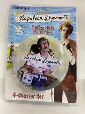 Napoleon Dynamite  Metal Coaster Set original Vintage stock picture