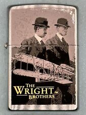 Vintage 2003 The Wright Brothers Chrome Zippo Lighter picture