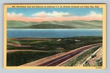 Heber City UT, Strawberry Pass And Reservoir, Utah c1946 Vintage Postcard picture