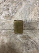 Vtg Patina Gold Zippo Lighter H 16 Made in USA picture