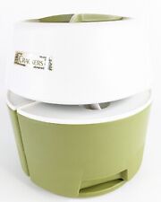 Vtg Rubbermaid Avocado Green Lazy Susan Canister Carousel Counter Top MCM - EUC picture
